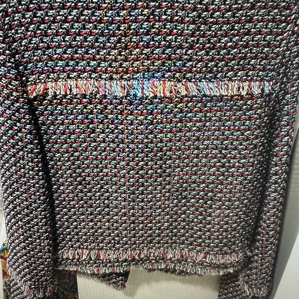 Zara Multicolor Tweed Jacket - Picture 2 of 6